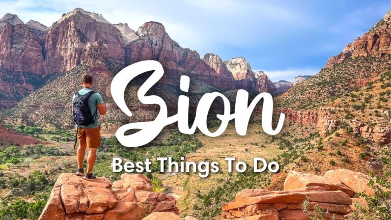 ZION NATIONAL PARK, UTAH (2023) | Best Things To Do In Zion + Travel Tips