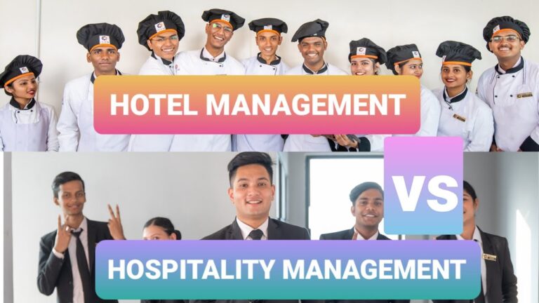 Hotel vs Hospitality Management ? What to choose ?