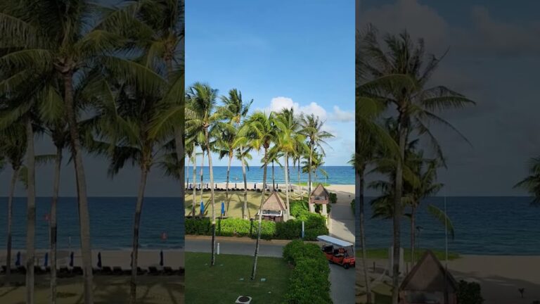 อรุณสวัสดิ์พระอาทิตย์ Angsana Laguna Phuket #travel #morning #hotel #seaview