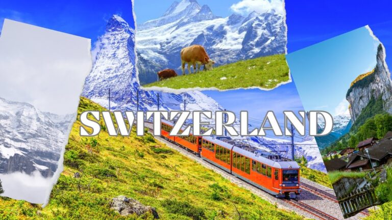 Switzerland: A Visual Feast of Alpine Landscapes and Historic Towns