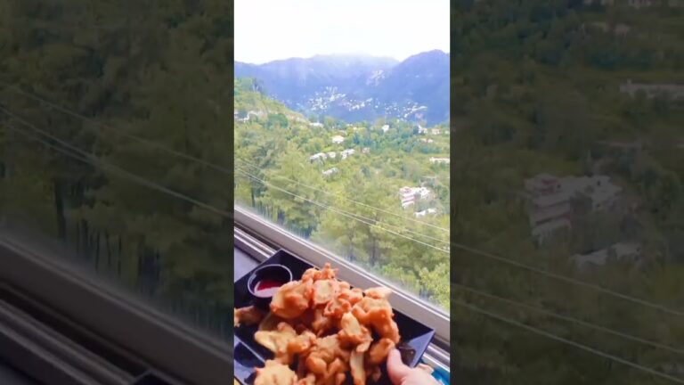 beautiful view from hotel #travel #mountains #view #viral #ytshorts #shortsvideo