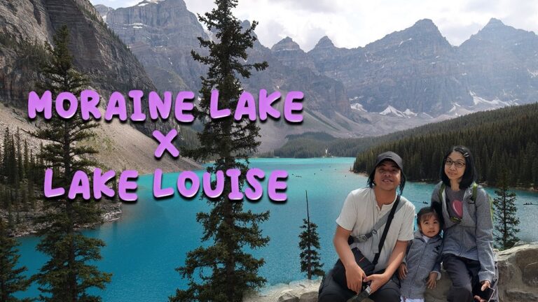 Canadian Rockies’ Hidden Gems: Exploring the Magical Beauty of Moraine Lake and Lake Louise