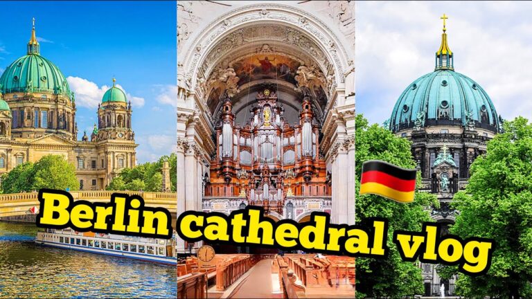 Berlin Cathedral Spectacular Online Odyssey into #Faith, History, & Architecture! 4k #travel #berlin