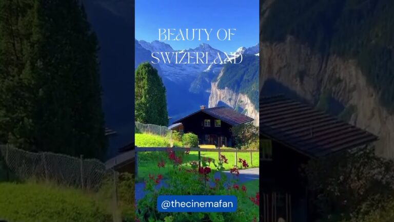 Switzerland Beauty Amazing View #shorts #youtubeshorts #trending #switzerland