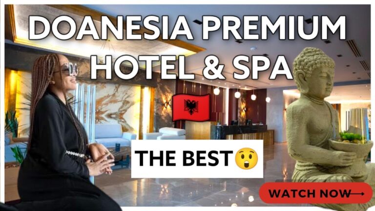 DOANESIA PREMIUM HOTEL TIRANA FULL HOTEL REVIEW| Travel Vlog #vlog #hotel #albania