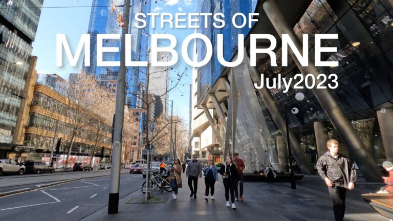 Melbourne City in July | Collins Street Walking Tour