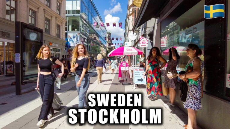 Sweden, Stockholm 4K – July 2023 🇸🇪