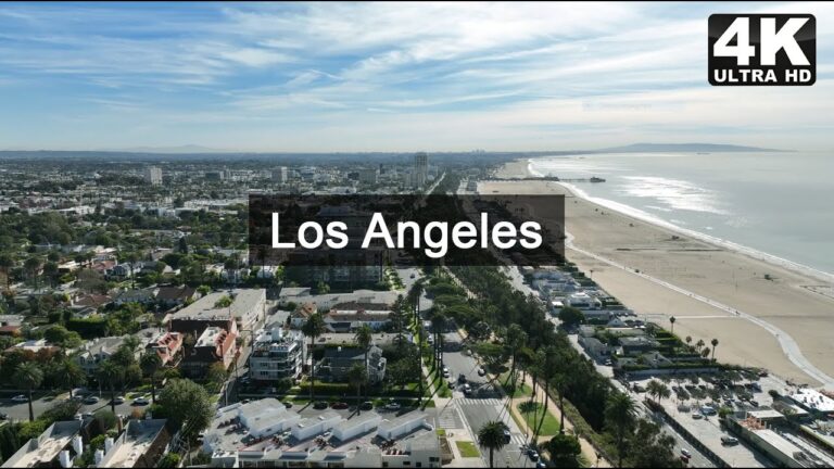 (4K) LOS ANGELES – Drone Footage – California Beauty