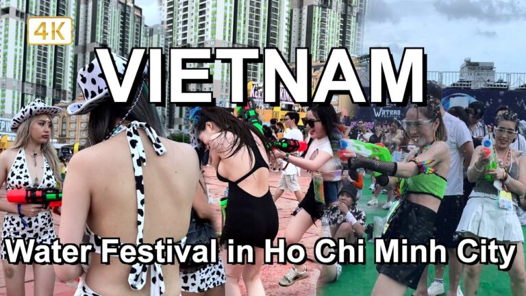 The Coolest Festival in Vietnam! 🇻🇳 Ho Chi Minh City Water Festival and Music Show 2023
