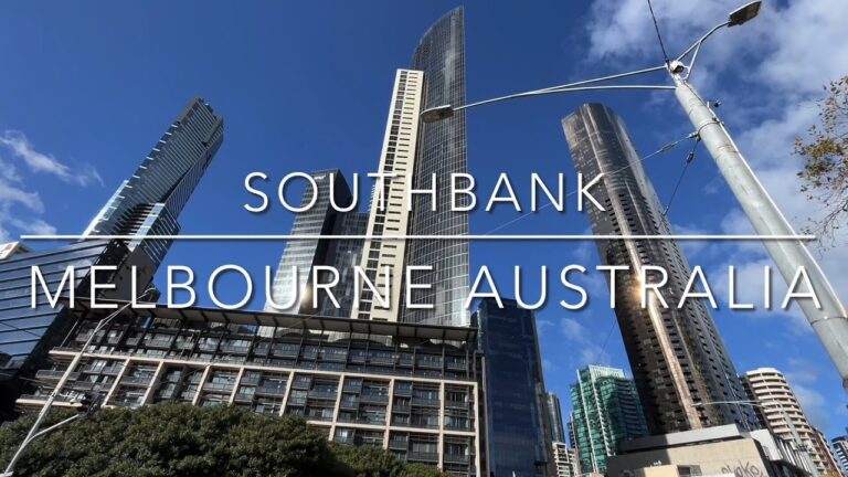 Walking Tour of Melbourne Australia – Southbank in 2023