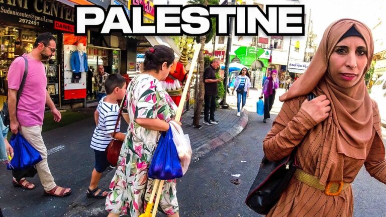 Walking the Streets of the Palestinian Territories