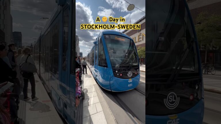 A 🌞Day in STOCKHOLM-SWEDEN.Ein🌞Tag in STOCKHOLM-SCHWEDEN #travelvlog #flyingabroad