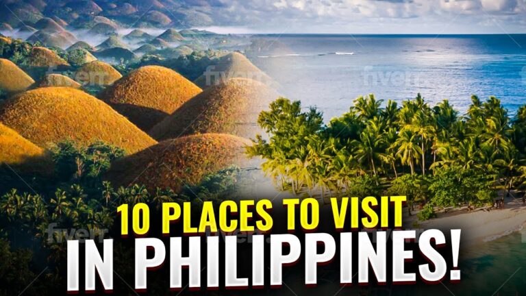 Top 10 Must-Visit Destinations in the Philippines | Travel Guide  😎 ✈️