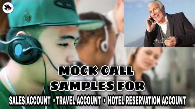 CALLCENTER SAMPLE CALLS FOR SALES, TRAVEL AND HOTEL RESERVATION ACCOUNT | BASIC CALL FLOW