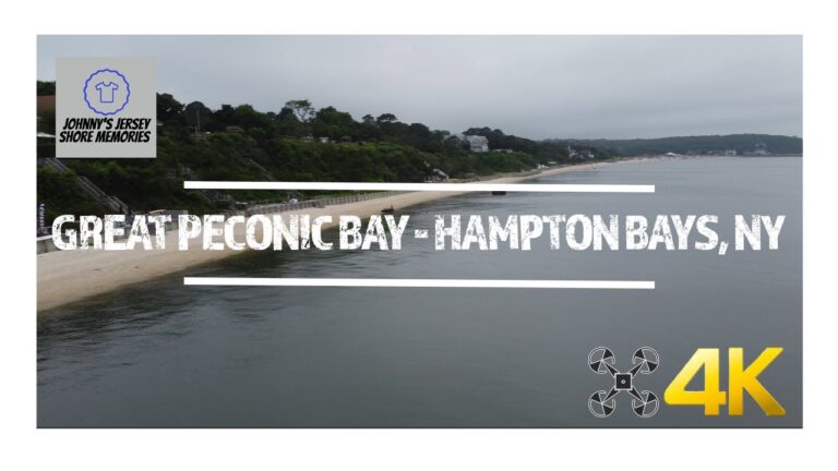 Great Peconic Bay | Hampton Bays, NY | 4K Drone Footage