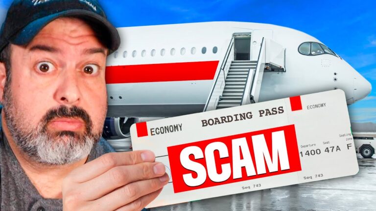 This Airline Ticket Scam is so good! You don’t even realise you were scammed