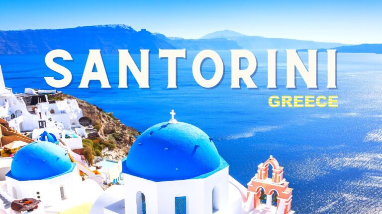 Santorini Greece 4K I Santorini Status I Best Things To Do In Santorini I Santorini Attractions I