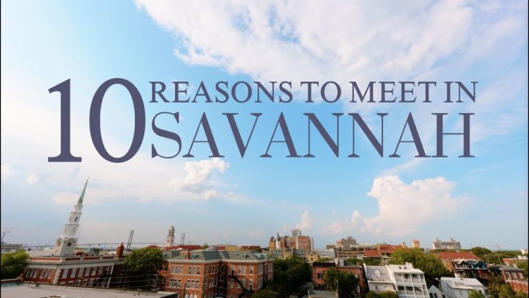 10 Reasons to Meet in Savannah | Savannah, Georgia