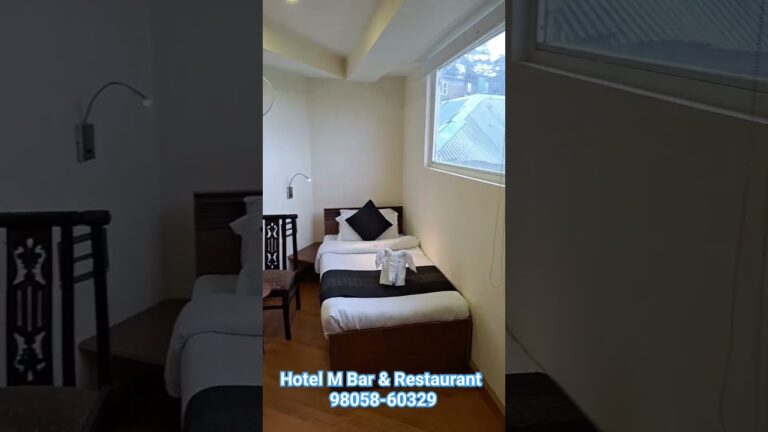 Hotel M Bar and Restaurant ( Single bed room) 9805860329 #mcleodganj #hotel #travel #himachal
