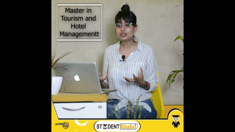 Master in Tourism and Hotel Management | Eligibility | Fees | Job profile & Salary | Top Recruiters