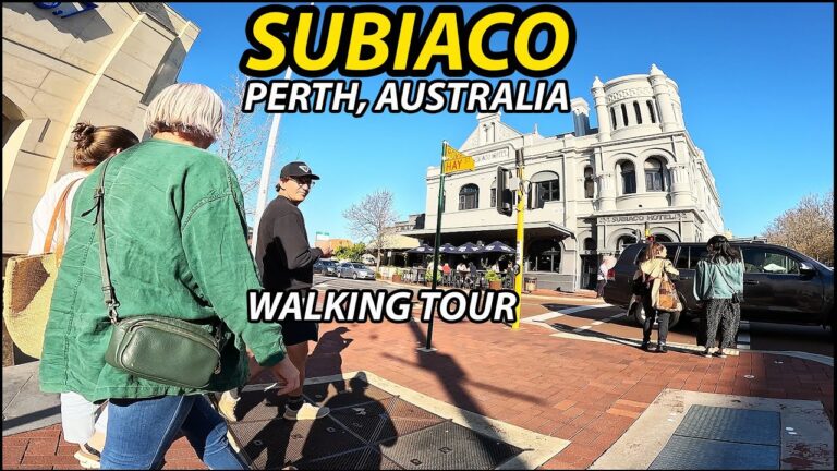 Walking Tour: SUBIACO – Perth’s Neighbourhood 4 KM West of Perth City Centre (Australia)