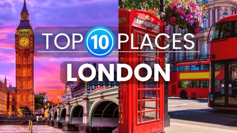 10 Best Places to Visit in London | Travel Video