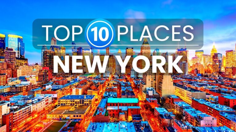10 Best Places to Visit in New York City | Travel Video