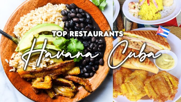 Best Restaurants in Havana Cuba | Havana Food Tour