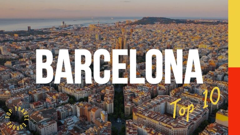 Top 10 Things To Do In Barcelona 🇪🇸 – Travel Guide 2023