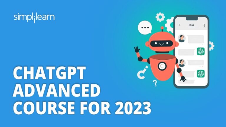 🔥 ChatGPT Advanced Course For 2023 | ChatGPT Complete Course Beginners to Advanced | Simplilearn