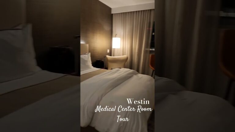 Mini Room tour at the Westin Medical Center #hotel #travel #staycation #AMEX #MarriottBonvoy