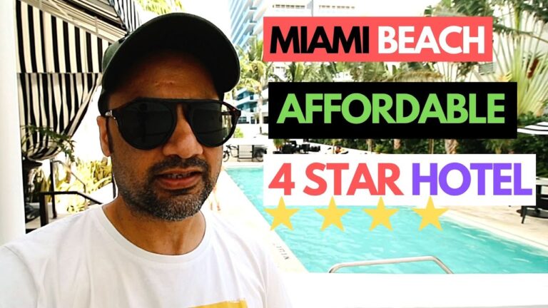 Miami Beach | Where to Stay | Affordable 4 Star Hotel |Travel Destination of the World  Vlog