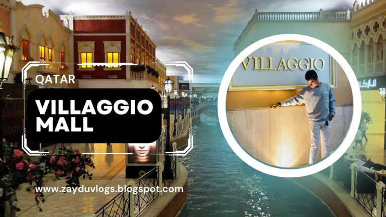 QATAR VILLAGGIO MALL | HOW TO VISIT VILLAGGIO MALL | PLACES TO VISIT IN QATAR | AL AZIZIYA METRO STN