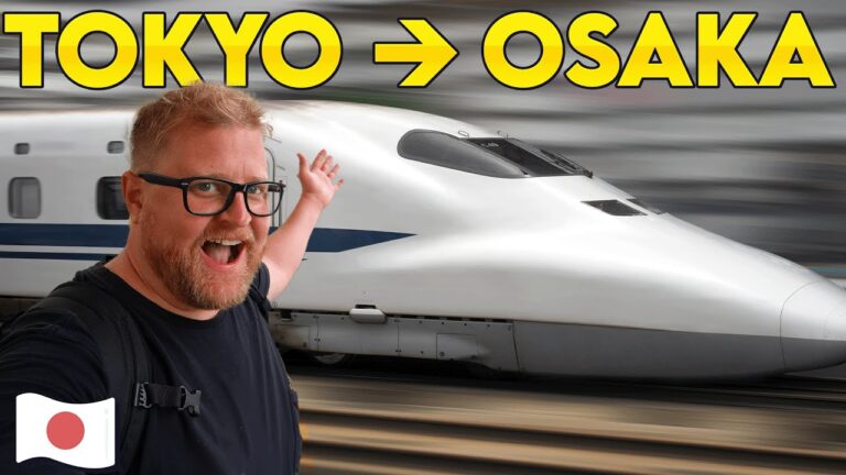 2023 Japan Bullet Train! Shinkansen Tokyo to Osaka