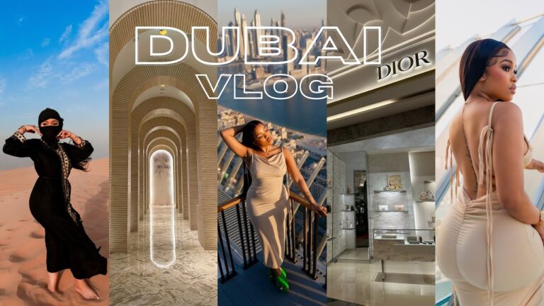 DUBAI TRAVEL VLOG: HABIBI!..Luxury hotel | photoshoot BTS| Miracle Garden…