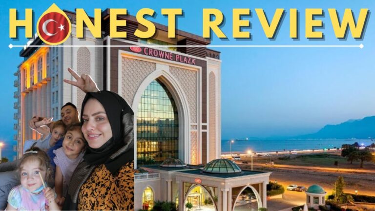 Honest Review: Crowne Plaza Antalya Turkiye an IHG Hotel Travel Vlog