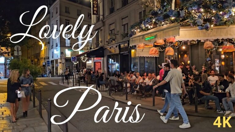 Paris City Exploration with captions #travel 4K