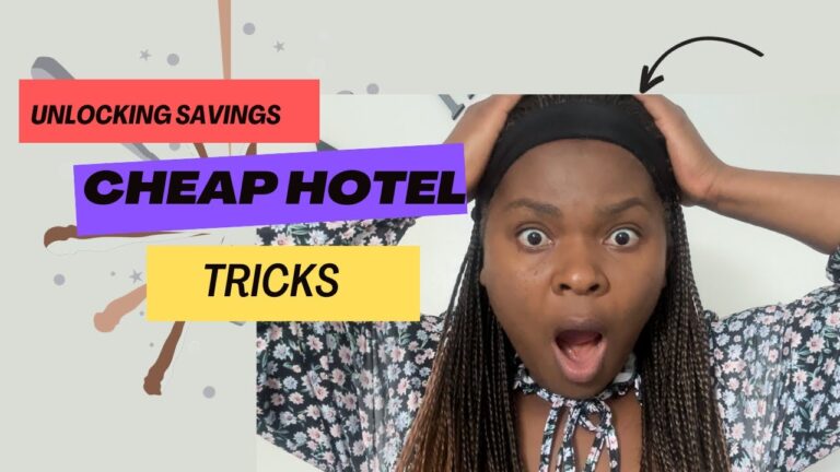 UNLOCKING SAVINGS – Your guide to cheap hotel reservations