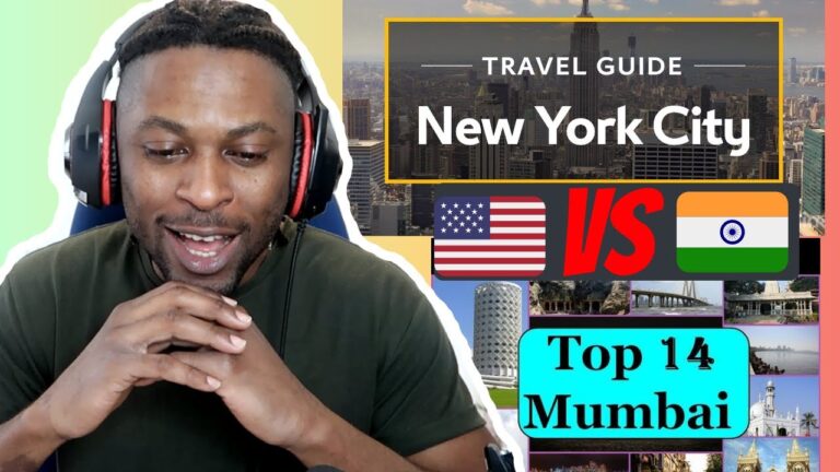 New York City Vacation VS Mumbai Tourism | Famous 14 Places to Visit – USA VS INDIA TRAVEL REACTION
