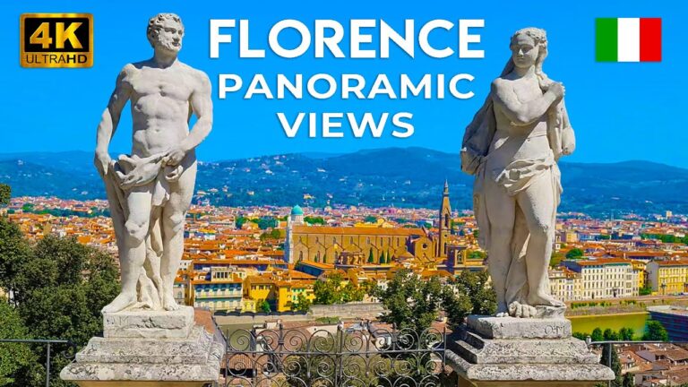 Florence 🇮🇹 Best Panoramic Views Walking Tour (Part 4: Villa Bardini Garden)