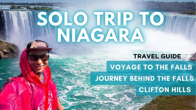 Solo Trip to Niagara  Falls  | Travel Guide | Niagara Cruise l Journey Behind the Falls
