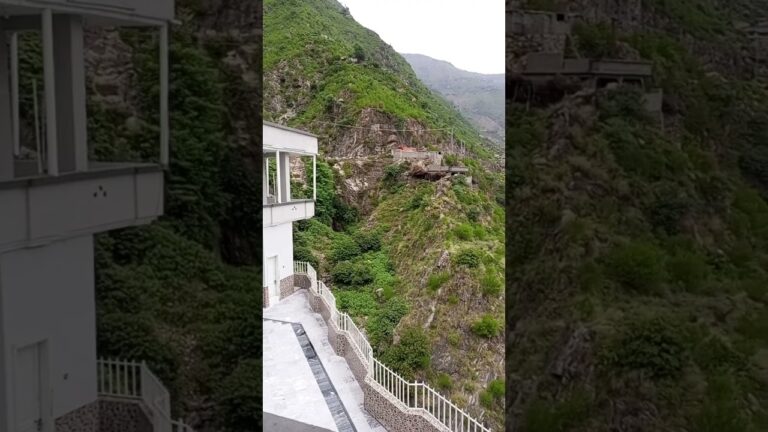 Beautiful View of Shngla  Hills From Besham Inn Hotel #travel #visit