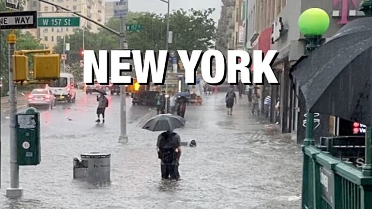 New York City LIVE State Of Emergency Flash Flood Weaning Manhattan on Friday (September 29, 2023)