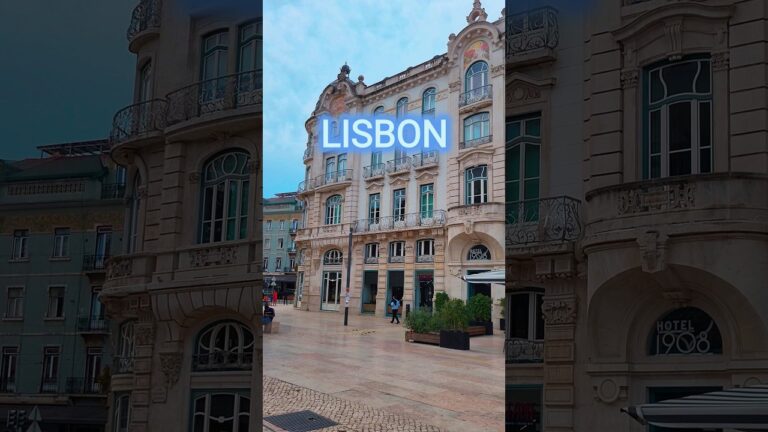 Intendente Square in Lisbon Portugal #lisboa #shorts #lisbon #portugal #lisbonne