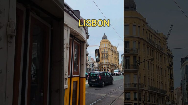 Rainy Morning in Lisbon #lisboa #shorts #lisbon #portugal #lisbonne