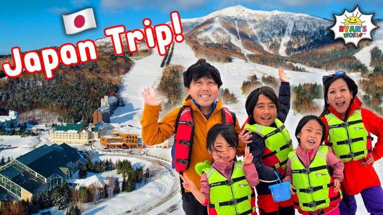 Ryan’s Ski Resort Adventure and Hotel Tour Family Trip!