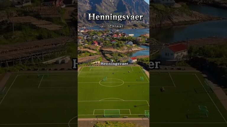Stunning Norway’s soccer Field!