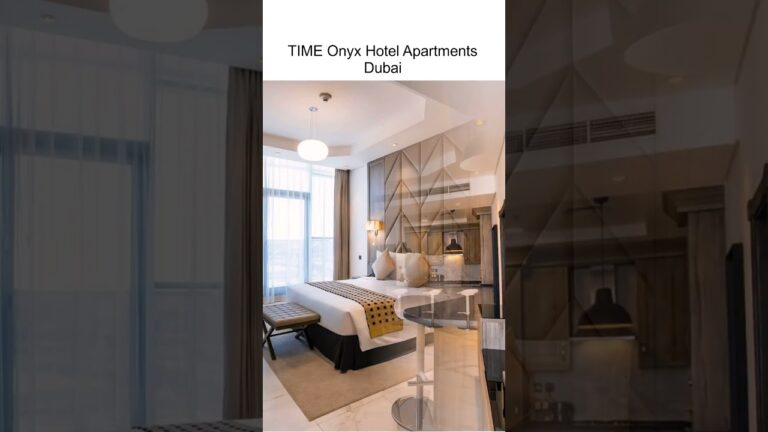 TIME Onyx Hotel Apartments Dubai #hotel #travel #dubaihotels #insidedubai #hotels