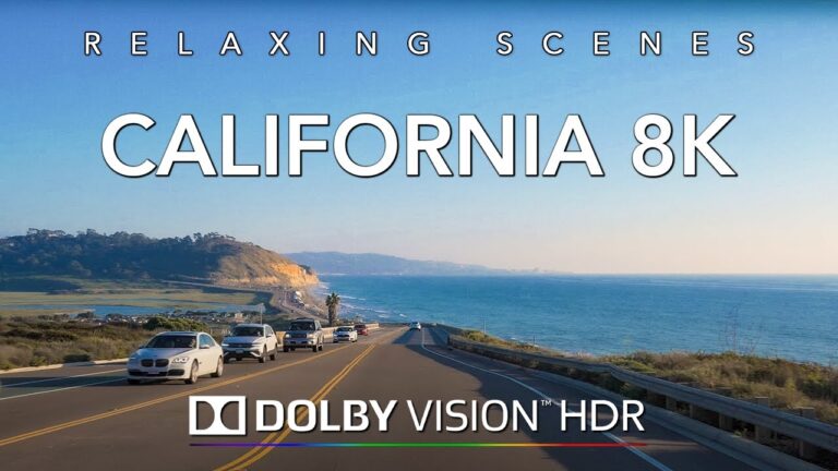 Driving Southern California San Diego Coast in 8K HDR Dolby Vision – Oceanside to Coronado