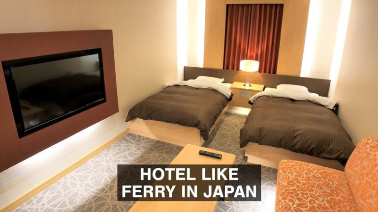 Taking a Hotel Like Ferry in Japan | Ehime to Osaka